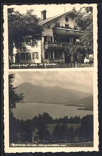 AK Gmund /Tegernsee, Hotel-Pension Filsenhof, Bes. M. Böckler