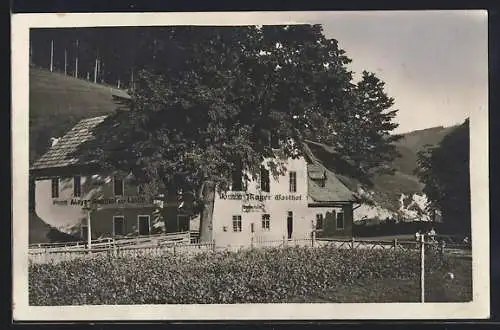 AK Mürzsteg, Gasthaus zur Linde