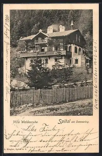 AK Spital a. Semmering, Villa Waldesruhe