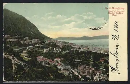 AK Hongkong, View of Queen`s Garden looking East