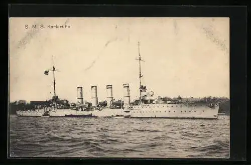 AK SMS Karlsruhe im Wasser