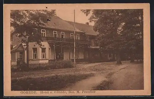 AK Göhrde / Dahlenburg, Hotel zur Göhrde, Bes. M. Prescher