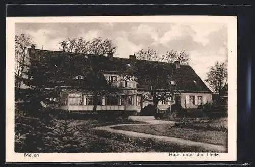 AK Mellen / Zossen, Pension Haus unter der Linde