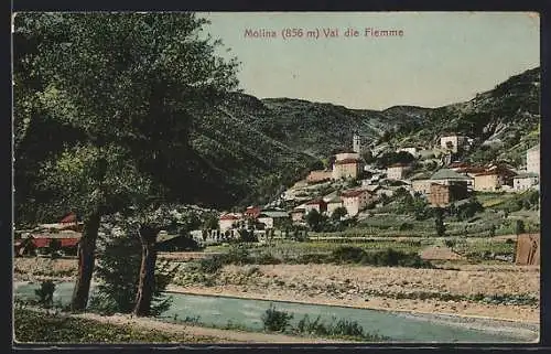 AK Castello-Molina di Fiemme, veduta generale