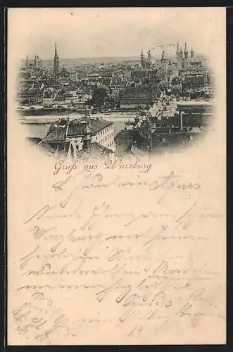 AK Würzburg, Teilansicht