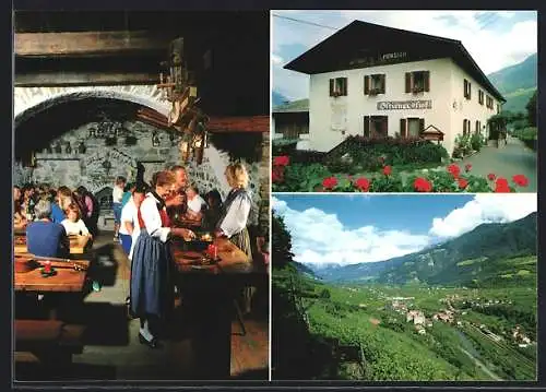 AK Kastelbell b. Meran, Restaurant-Pension Gstirnerhof