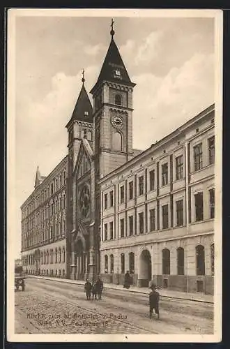 AK Wien, Kirche zum hl. Antonius von Padua
