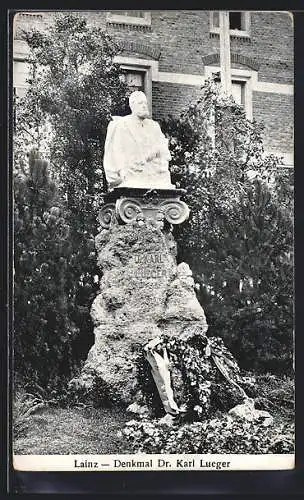 AK Wien-Lainz, Denkmal Dr. Karl Lueger