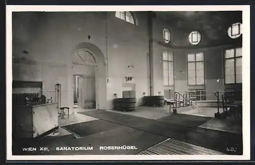 AK Wien, Sanatorium Rosenhügel, Medizinische Bäder