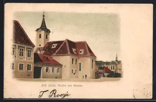 AK Wien-Lainz, Kirche mit Kloster