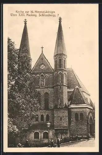 AK Wien-Hacking, Kirche zur heiligen Himmelskönigin, Schlossberggasse 7