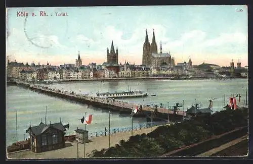 AK Köln a. Rh., Totalansicht