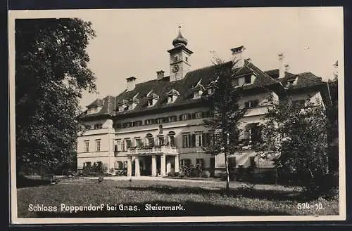 AK Gnas /Steiermark, Schloss Poppendorf