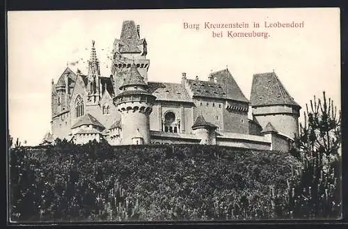 AK Leobendorf /Korneuburg, Burg Kreuzenstein