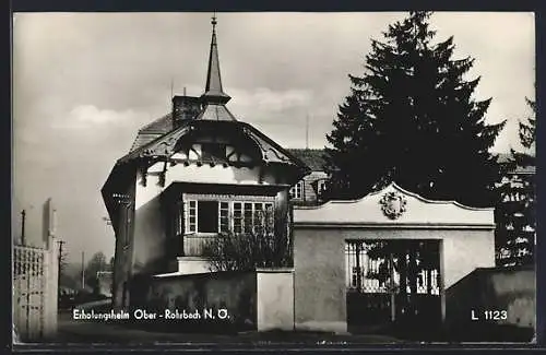 AK Rohrbach /N.-Oe., Erholungsheim Ober-Rohrbach