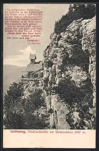 AK Gröbming, Friedenskirchle am Stoderzinken