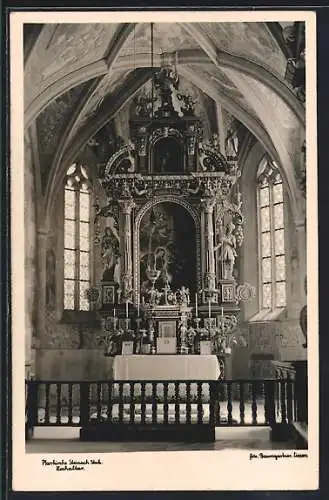 AK Steinach /Stmk., Hochaltar in der Pfarrkirche