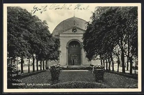 AK Darmstadt, Katholische St. Ludwig-Kirche