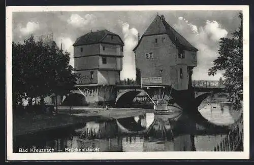 AK Bad Kreuznach, Brückenhäuser