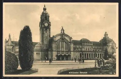 AK Wiesbaden, Bahnhof