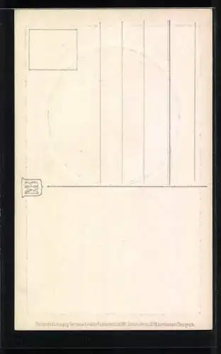 Künstler-AK Meissner & Buch (M&B) Nr. 1861: Junge Frau mit Hut