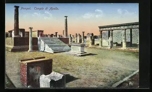 AK Pompei, Tempio di Apollo