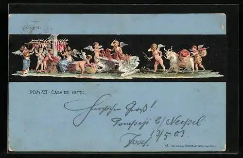 AK Pompei, Casa Dei Vettii