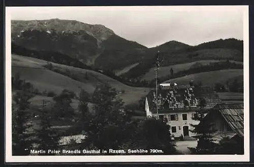 AK Neuberg an der Mürz, Raxen, Martin Paier Brandls Gasthof
