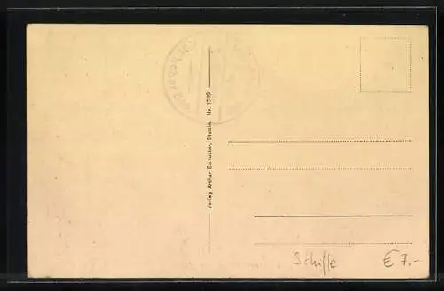 AK Salonschnelldampfer Berlin in Fahrt