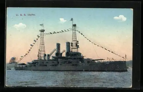 AK USS Idaho, Kriegsschiff