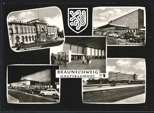 AK Braunschweig, Alter und Neuer Hauptbahnhof