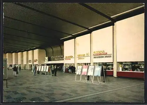 AK Braunschweig, Hauptbahnhof, Empfangshalle