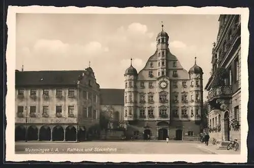 AK Memmingen i. A., Rathaus und Steuerhaus