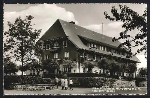 AK St. Märgen, Hotel zum Hirschen