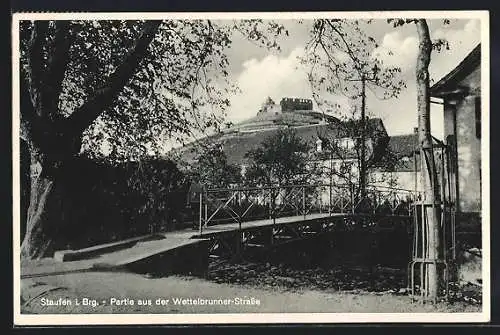 AK Staufen i. Brg., Partie aus der Wettelbrunner-Strasse