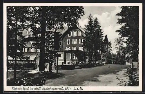 AK Bühl / Baden, Blick zum Kurhaus Sand