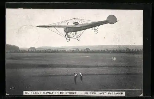 AK Quinzaine d`Aviation de Stockel, Flugzeug