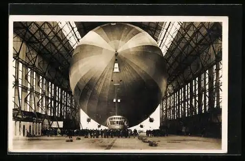 AK Graf Zeppelin, Einbringen in die Halle