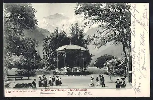 AK Interlaken, Kursaal, Musikpavillon