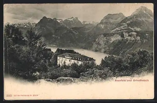 AK Axenfels, Ortsansicht mit Urirothstock