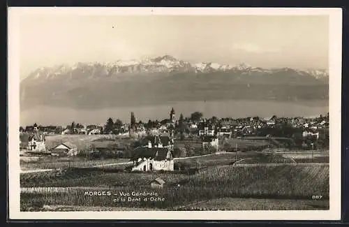 AK Morges, Vue Générale et la Dent d`Oche