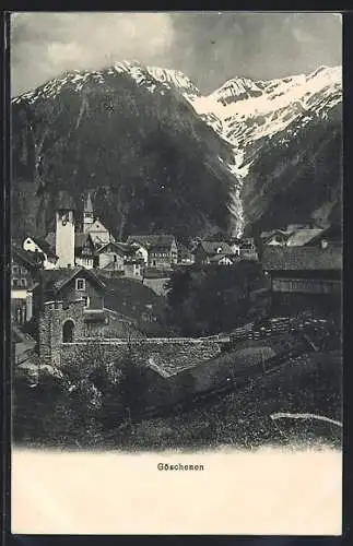 AK Göschenen, Ortspartie