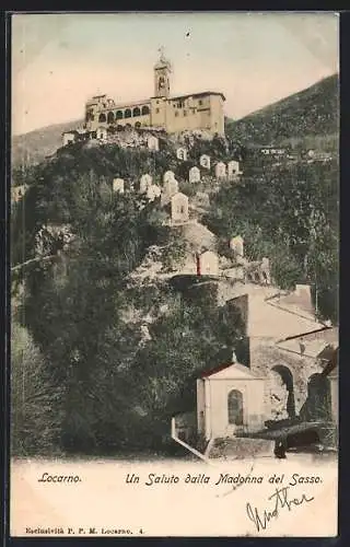 AK Locarno, Madonna del Sasso