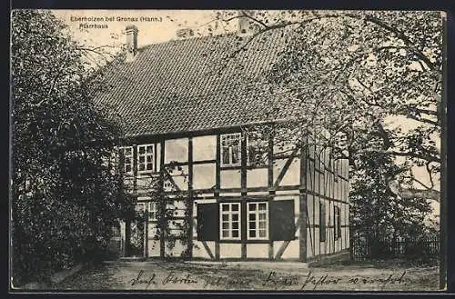 AK Eberholzen bei Gronau, Pfarrhaus