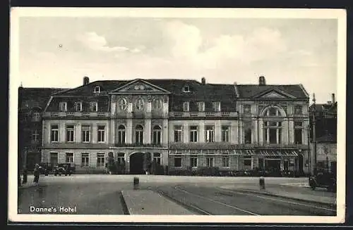 AK Braunschweig, Hotel Danne von H. Sostmann