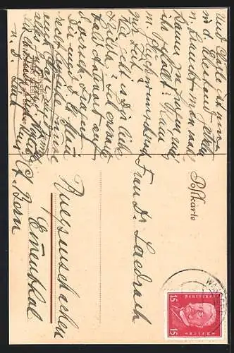 AK Wasserburg /Bodensee, Hensel, Villa Haus Seeblick