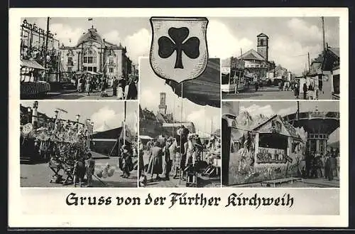 AK Fürth / Bayern, Volksfest Fürther Kirchweih