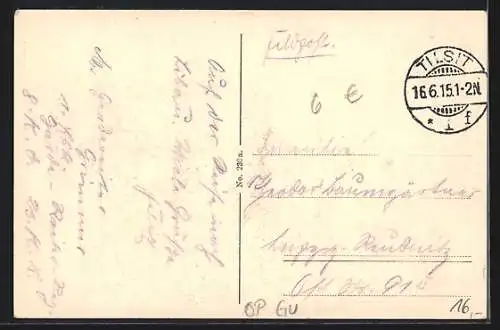 AK Tilsit, Gasthaus Brückenkopf