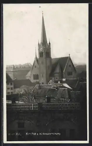 AK Wien, Kirche zur heiligen Kreuzerhöhung