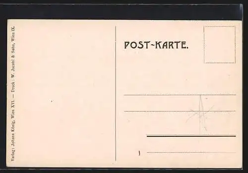 AK Alt-Ottakring, Ottakringerstrasse von Nr. 205 bis Nr. 215 aus dem Jahr 1890